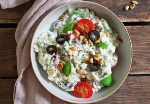 Hüttenkäsesalat