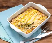 Zucchini-Lachs-Lasagne
