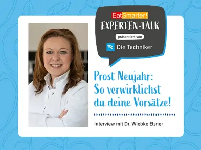 So verwirklichen Sie Ihre Neujahrs-Vorsätze – Unser Experten Talk mit der TK