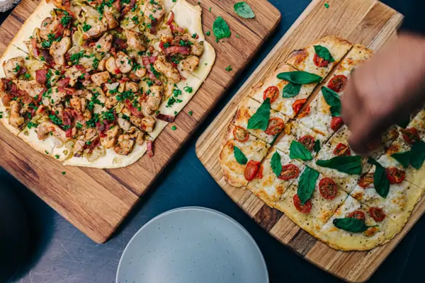 Veganer Flammkuchen