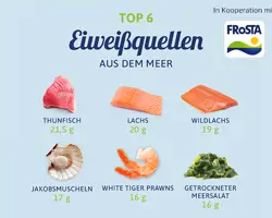 Top 6 Eiweißquellen aus dem Meer