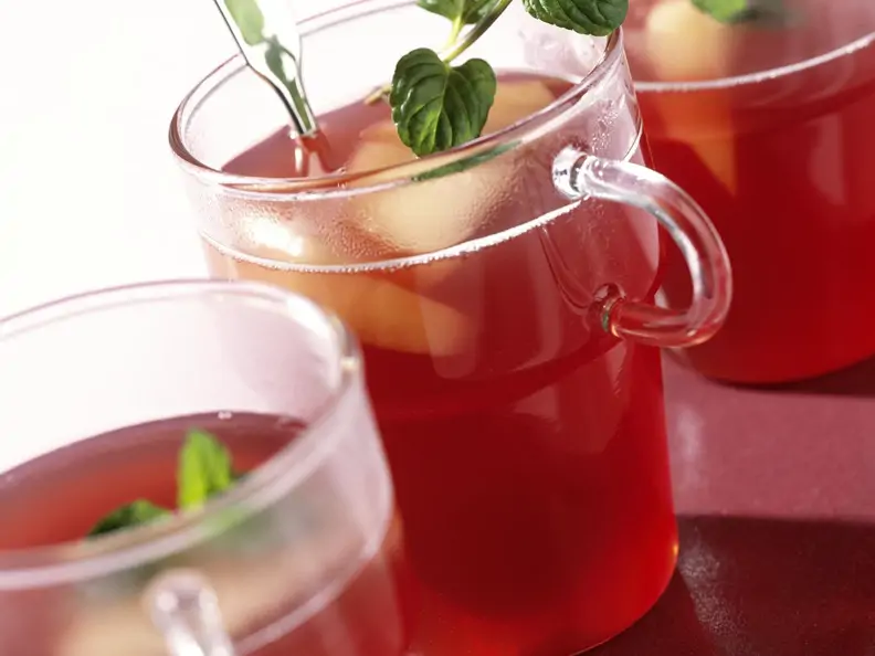 Malven-Glühwein
