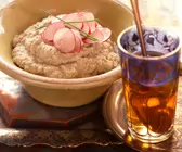 Auberginenpüree mit Sesampaste