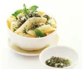 Penne mit Kapern-Sardellen-Pesto