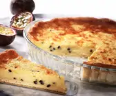 Mürbteig-Passionsfruchtkuchen