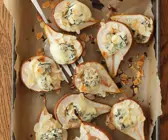 Gebackene Birnen mit Käse