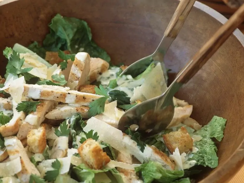 Caesar Salad mit Sardellen