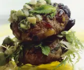 Burger mit Lamm