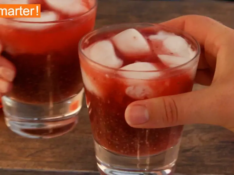 Chia-Himbeer Limonade