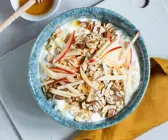 Hüttenkäse-Frühstück mit Crunch