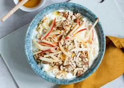 Hüttenkäse-Frühstück mit Crunch