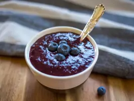 Blaubeer-Chia-Marmelade mit Vanille