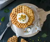 Waffeln mit Maracuja