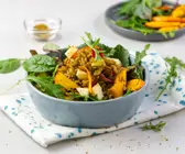 Kürbis-Grünkern-Salat