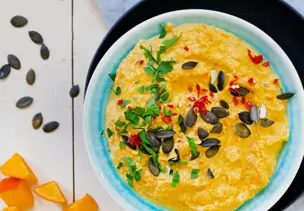 Kürbis-Hummus
