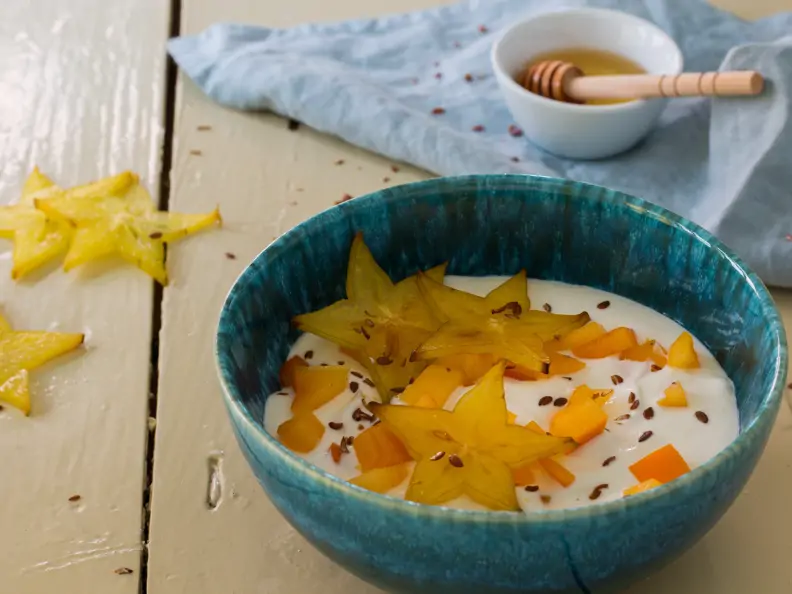 Exotischer Früchtequark