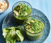 Kalte Romana-Kräuter-Suppe