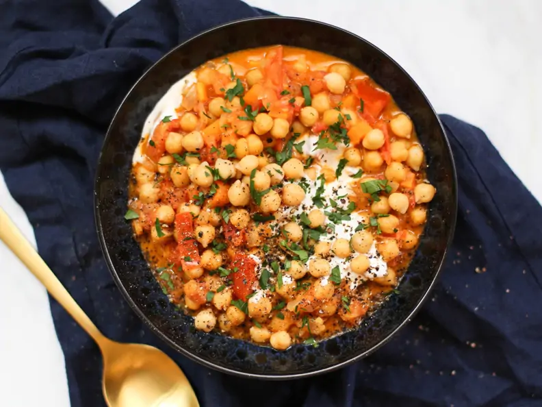 Orientalisches Kichererbsen-Ragù