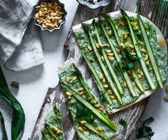 Spargel-Bärlauch-Fladen