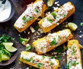 Elotes mit Sauerrahm