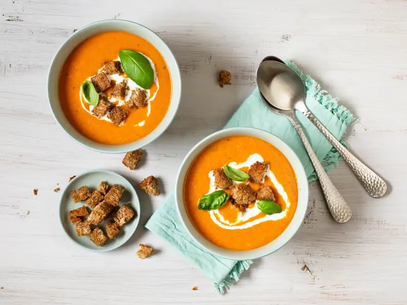 Linsen-Kartoffel-Suppe