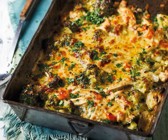 Hähnchen-Brokkoli-Auflauf