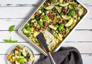 Kartoffel-Spinat-Frittata