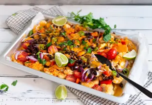 Blumenkohl-Nachos