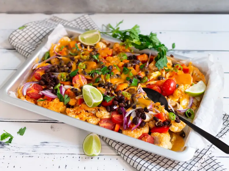 Blumenkohl-Nachos
