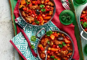 Lamm-Curry mit Linsen