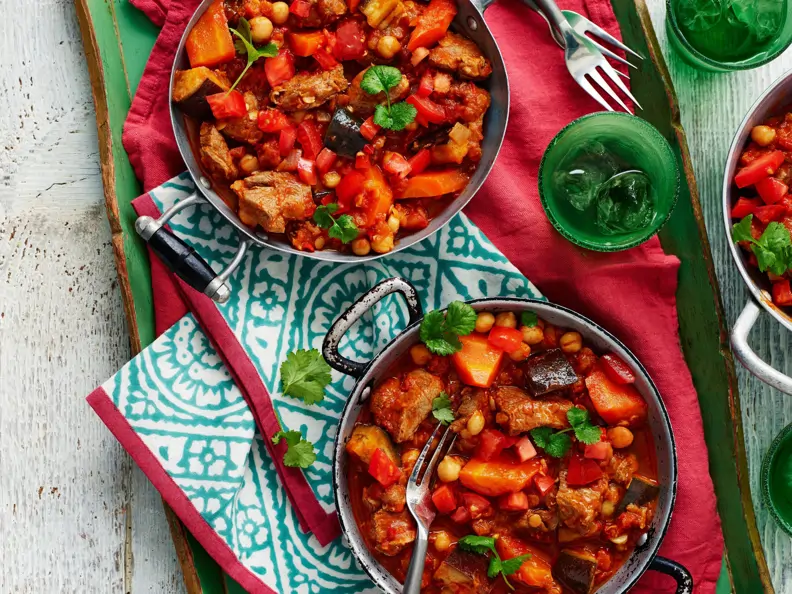 Lamm-Curry mit Linsen