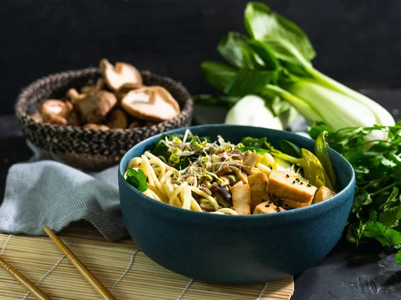 Vegane Ramen-Suppe