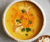 Orangen-Paprika-Suppe mit Kurkuma
