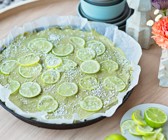 Avocado-Limetten-Tarte
