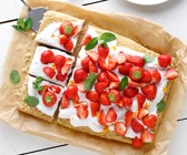 Erdbeer-Kokos-Kuchen