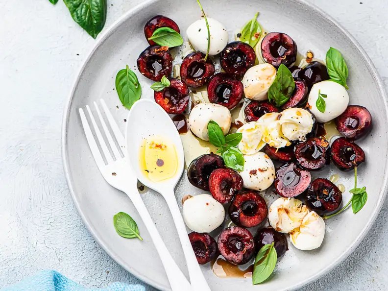 Kirsch-Caprese