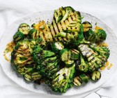 Grillgemüse mit Miso-Dressing