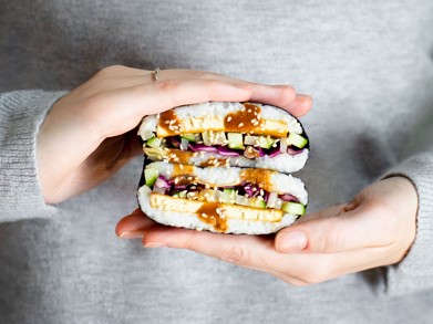 Ja, wir lieben Sushi – aber noch lieber als Sandwich. Foto: Marieke Dammann