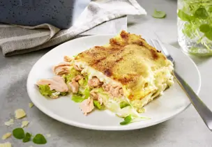 Wirsing-Lachs-Lasagne