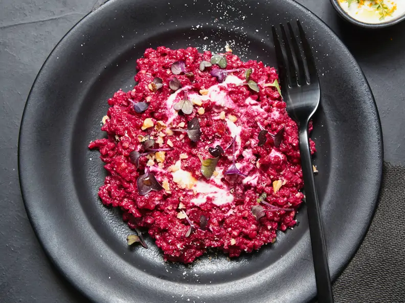 Buchweizen-Bete-Risotto