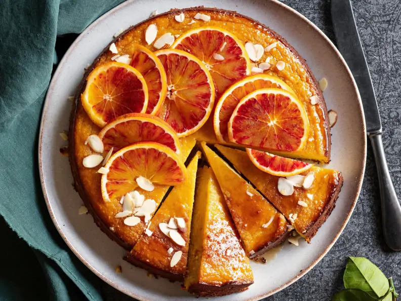Orangen-Mandel-Kuchen