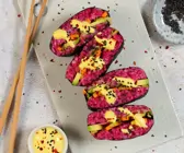 Sushi-Sandwiches mit Möhre und Kurkumacreme