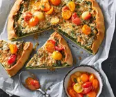 Spinat-Ricotta-Quiche