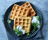 Falafel-Waffeln