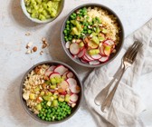 Blumenkohlreis-Bowl