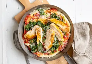 Pfannenpizza ohne Hefe