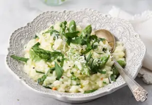Risotto ohne Parmesan