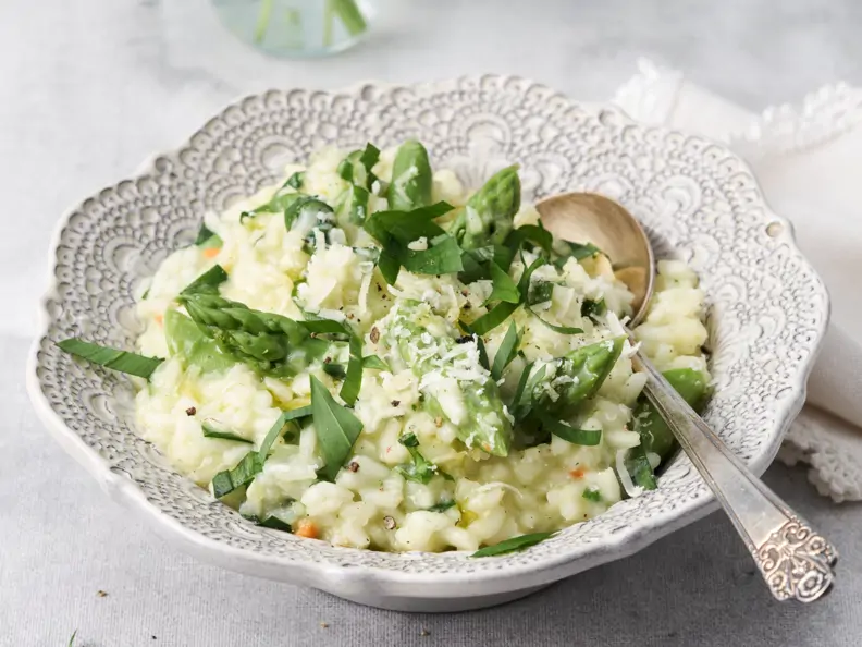 Risotto ohne Parmesan