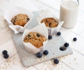 Vegane Blaubeermuffins
