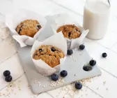 Vegane Blaubeermuffins